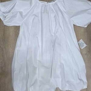 ASOS White Midi Dress